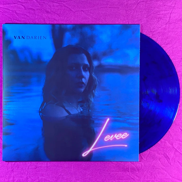 (SIGNED Blue Transparent Swirl) Vinyl